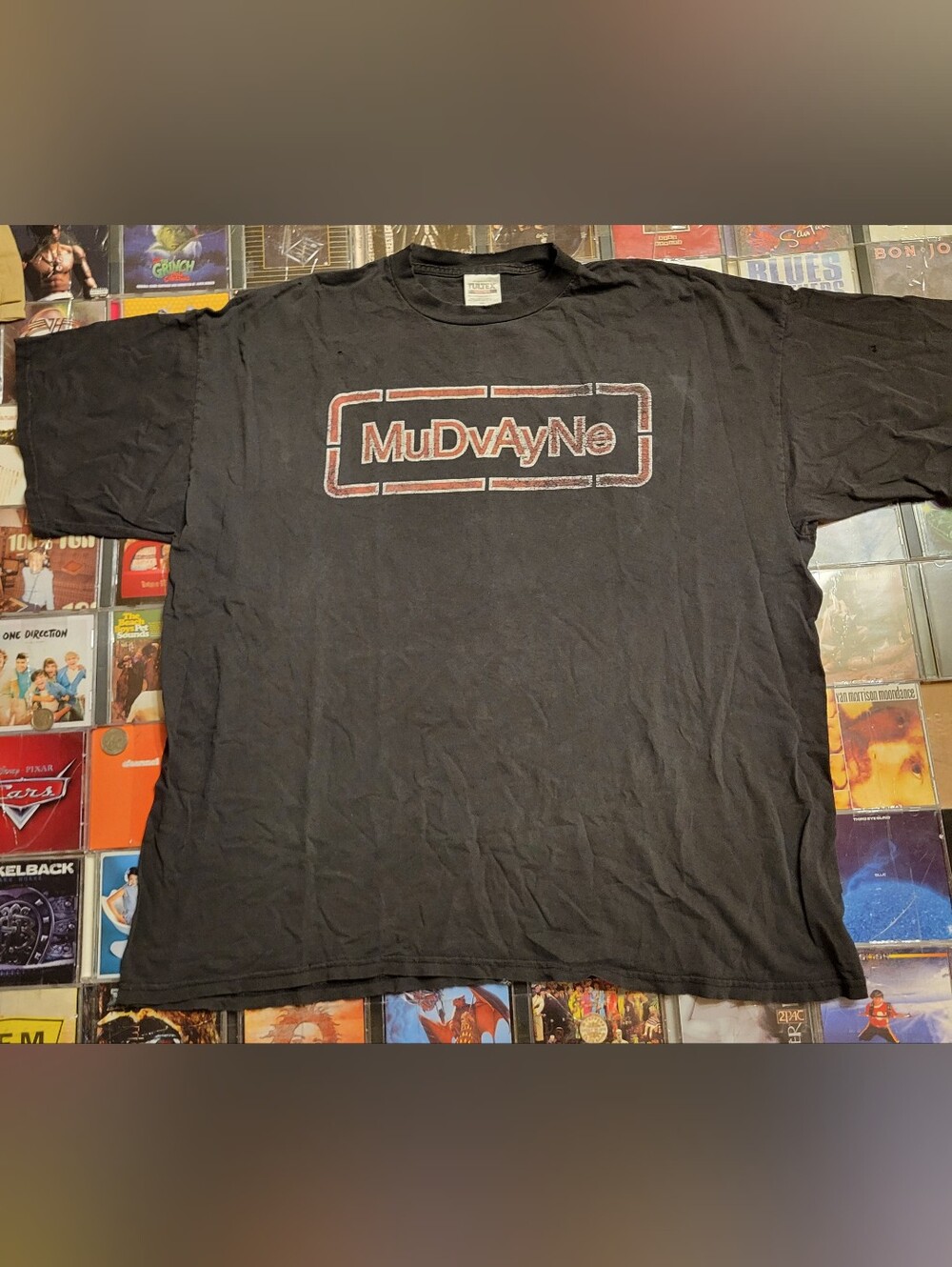 Tultex 90s Mudvayne Logo Tee Double Sided